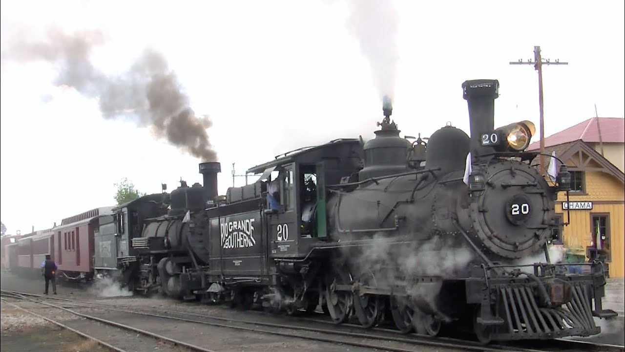 The Rio Grande Southern #20 & #455 