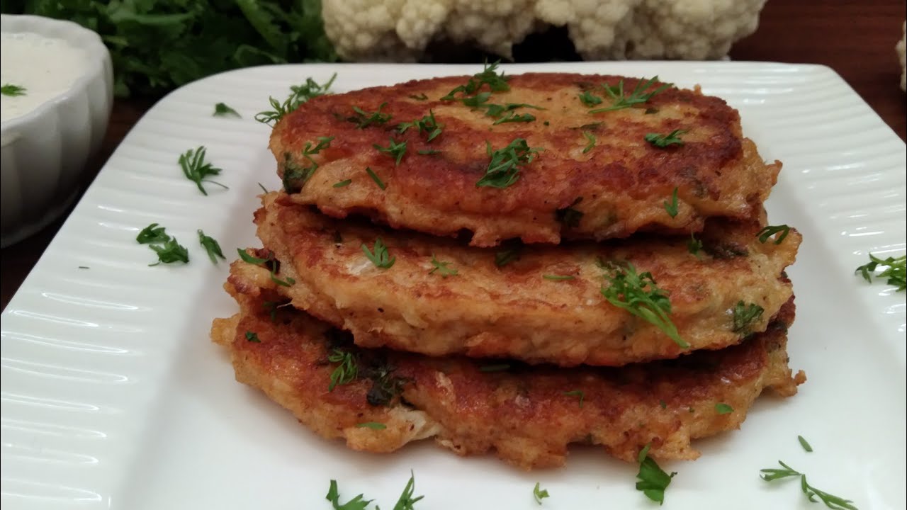 Keto Recipe - Keto Hash Browns For Breakfast | LCHF Recipe | Cauliflower Hash Browns |Cauli Fritters