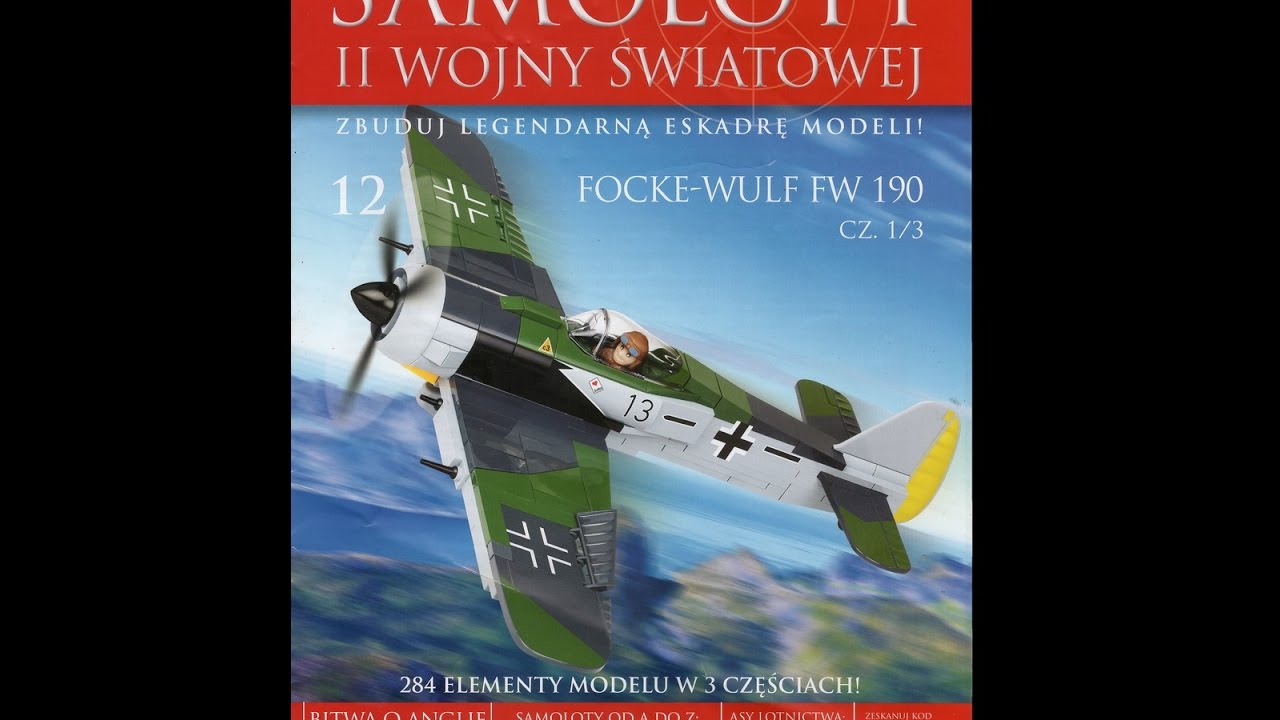 Cobi - SAMOLOTY II WOJNY ŚWIATOWEJ - numer 12 - Co w numerze i montaż