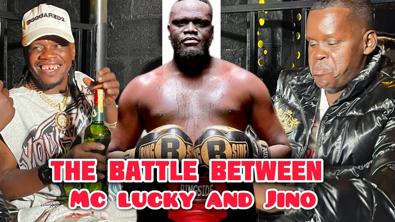 The Battle between Mc Lucky and Gino the Champion During Okeng born town’s video shoot #bts 