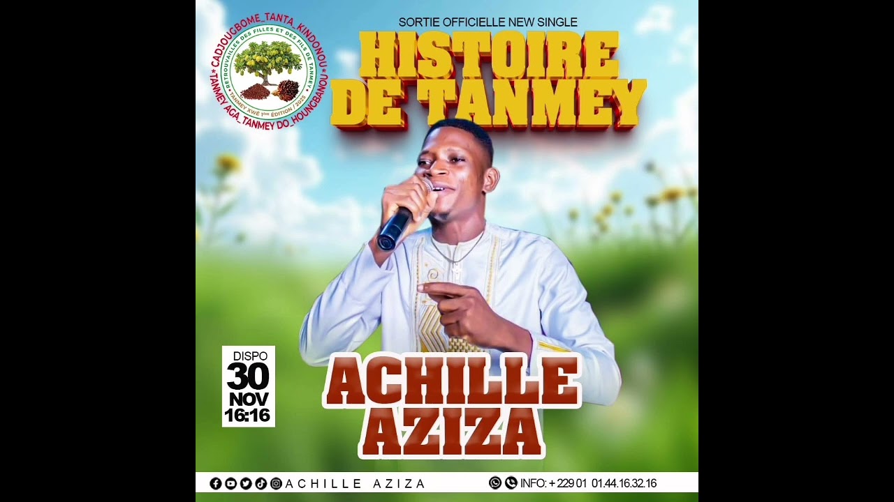 Histoire de Tanmey » d’Achille Aziza est disponible+229 0191807765📢 Disponibls 