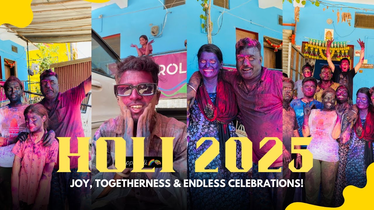 Holi Celebration! Family Ke Saath Rangon Ki Masti | Safari Babu Vlogs