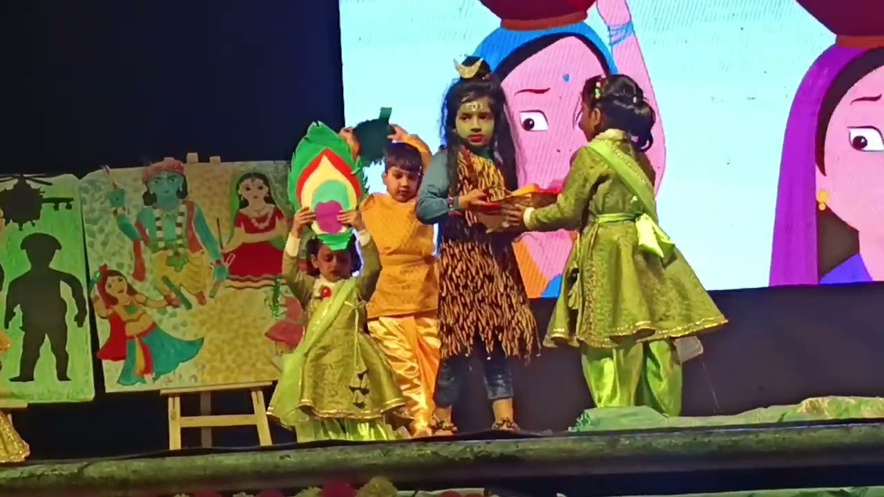 #Annualfunctio2026 #Krishnarashlila #krishna #maa#cutybabydanceonkrishnarashlila #india #radheradhe 