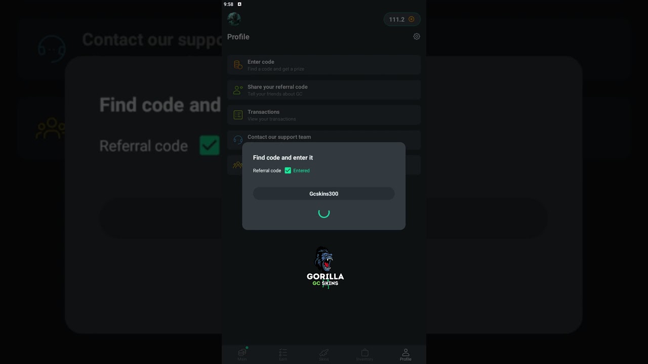 GC Skins Promo Code | 100% Working#gcskins #gocases #cs2 #cs2skin