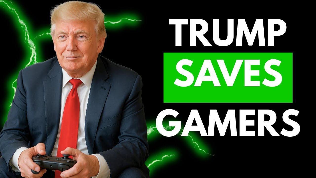 How President Trump Just Saved Video Games