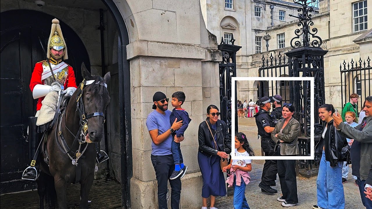 NO!! ENTITLED KAREN CRIES TO POLICE AFTER NEW RULE SEES TROOPER TELL HER OFF at Horse Guards!