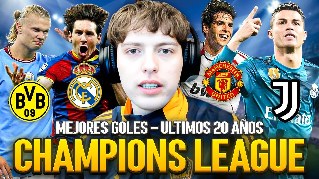 EL MEJOR GOL DE CADA CHAMPIONS LEAGUE - ULTIMOS 20 AÑOS (2005-2024)