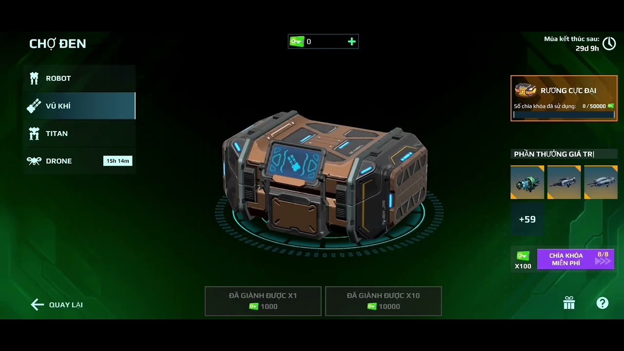 New black market update in War Robots