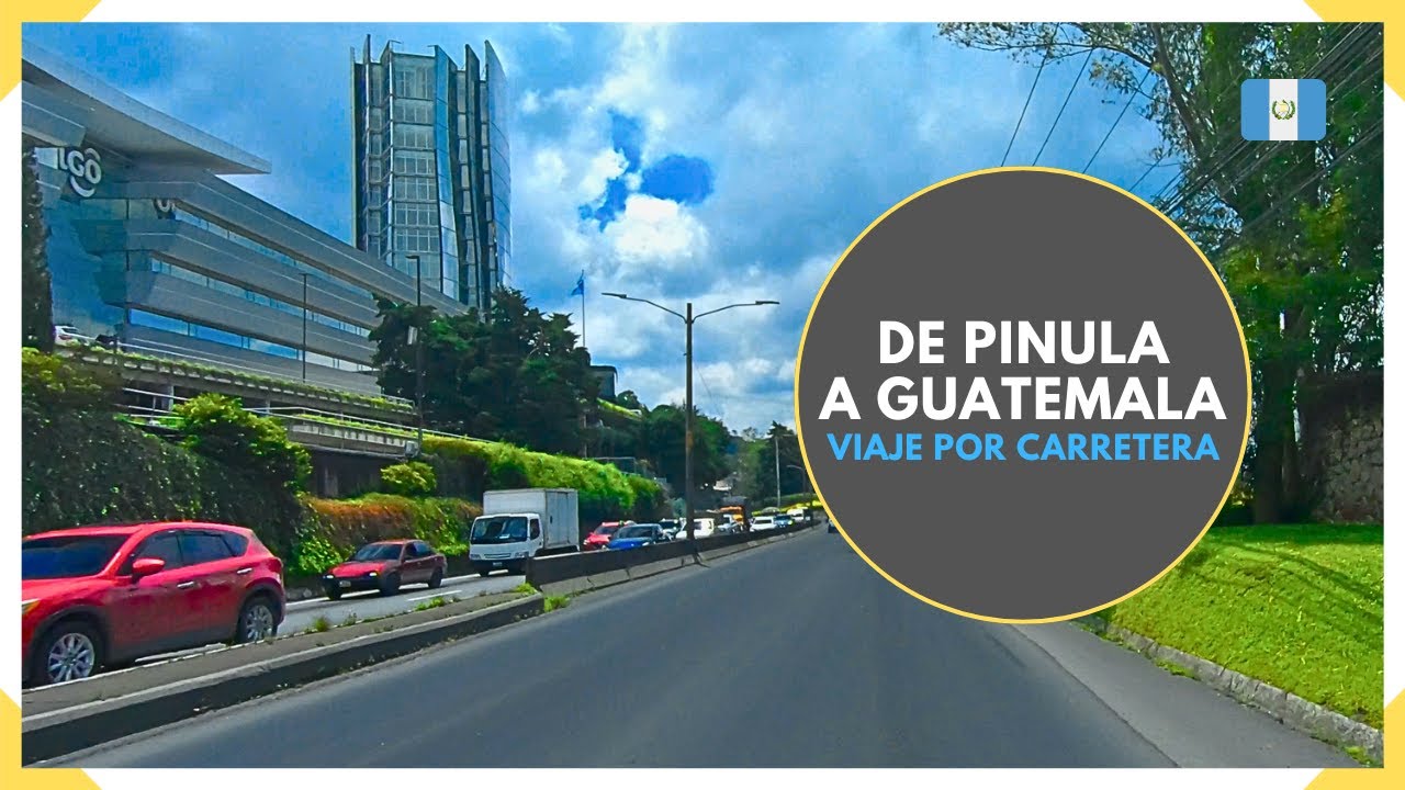 Llegando a CIUDAD DE GUATEMALA desde CONDADO CONCEPCION en Sta. Catarina Pinula - GUATEMALA 2024