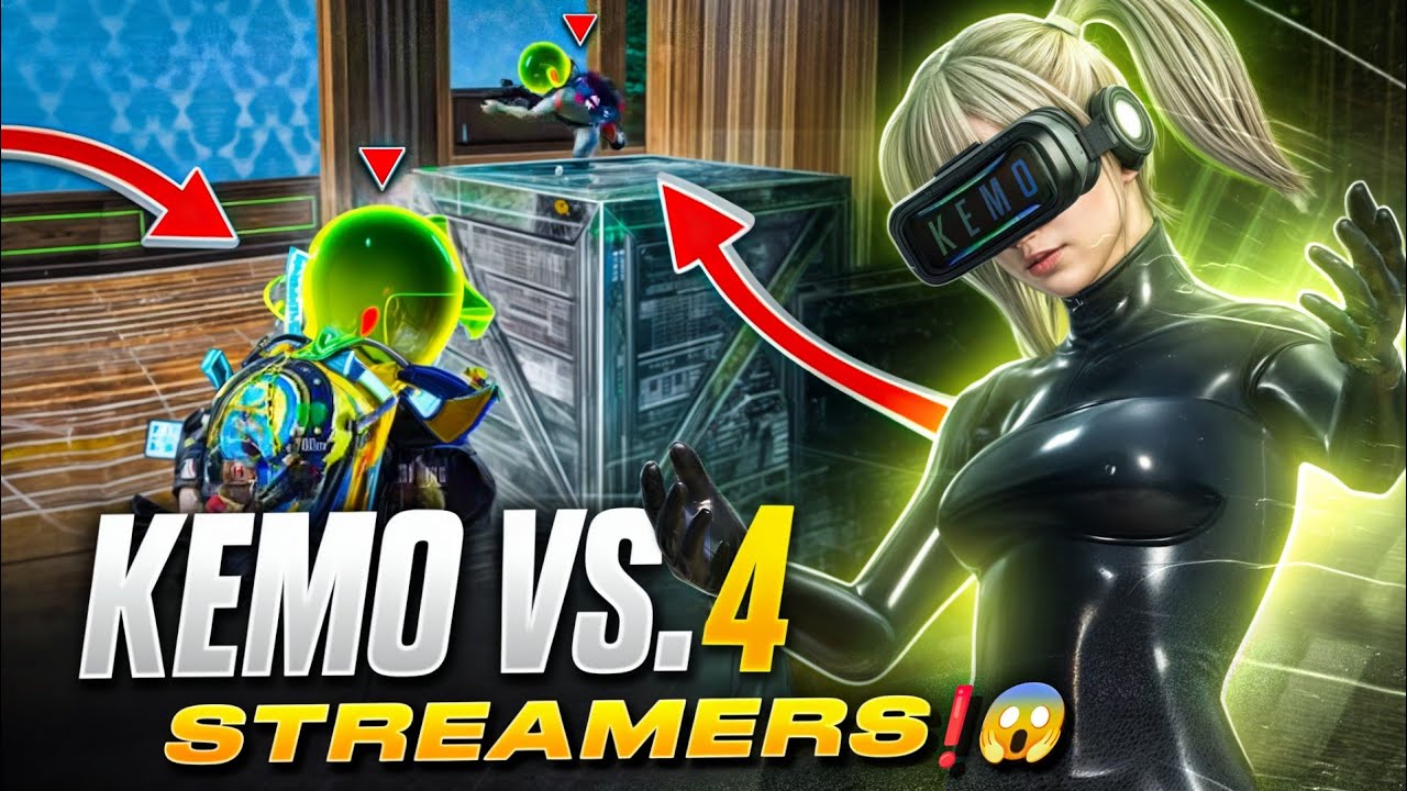 KEMO покинул стримера *ПОТЕРЯЛ СВОЮ УВЕРЕННОСТЬ! | BGMI 🔱