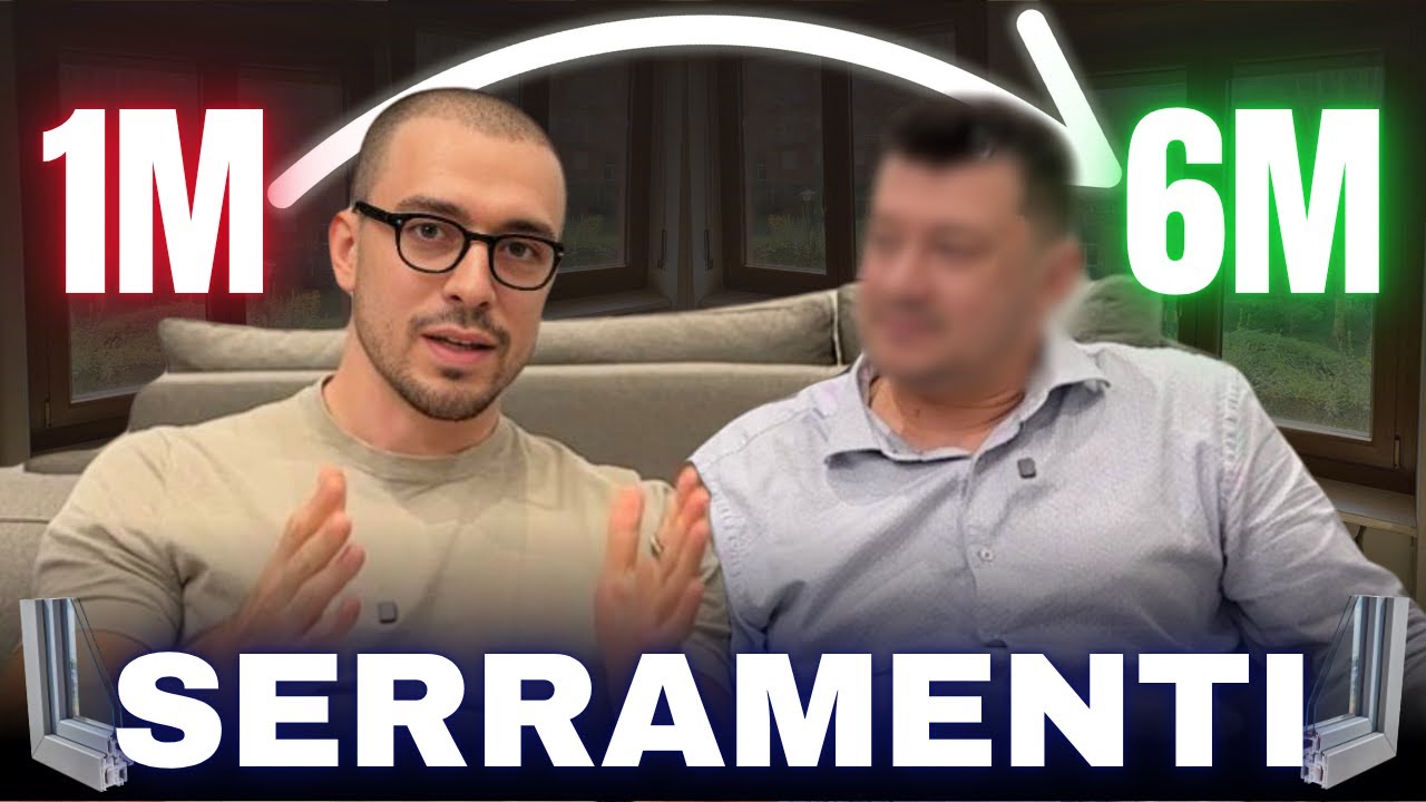 Azienda di serramenti DA 1 A 6 MILIONI in 4 anni. Ecco come ha fatto Denia Serramenti