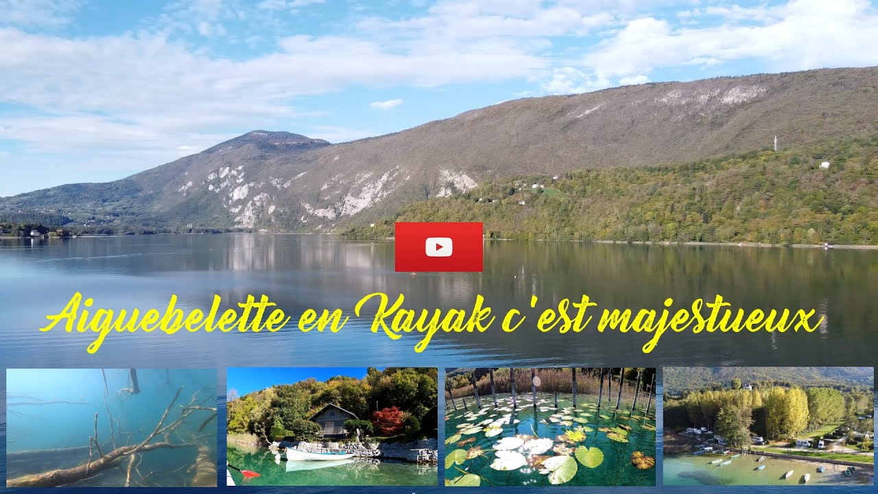 Le Lac d'Aiguebelette en automne, c'est tout simplement grandiose en couleurs.