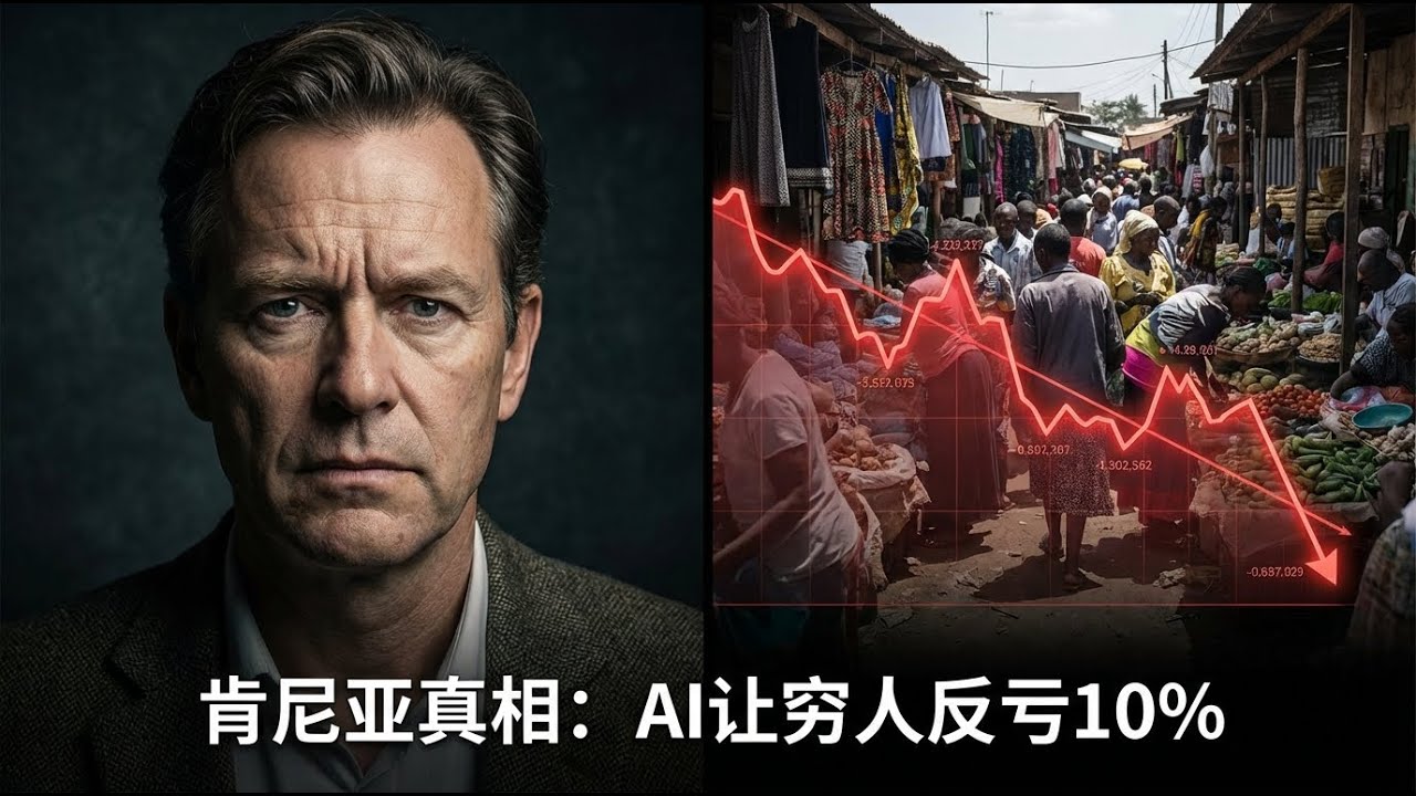 大家都以为AI能拉平差距，但肯尼亚实验的真相是：它反而让穷人亏了10%。