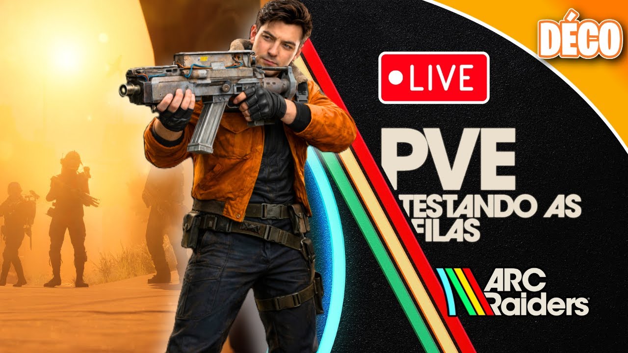 🔴 LOBBY PVE FUNCIONA? - ARC RAIDERS AGORA! 💥🤖 | PC #arcraiders #arcraidersgame #arcraiderspve