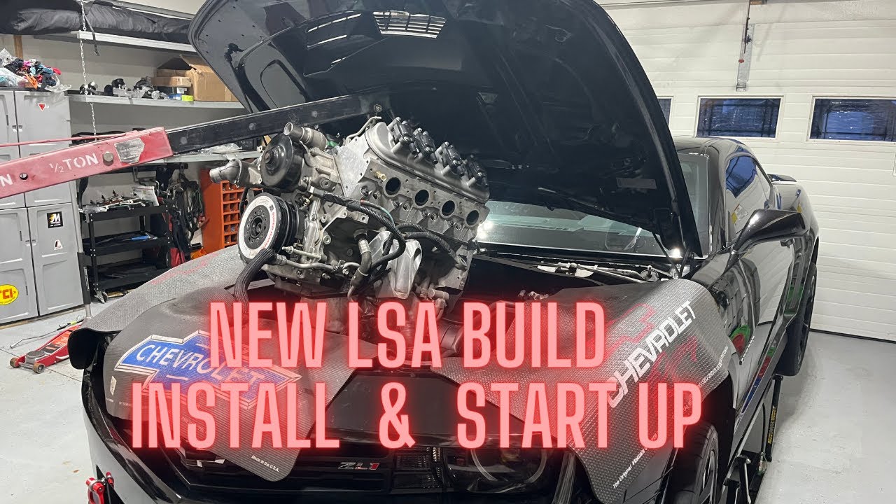 Engine install and start up on ZL1 Camaro