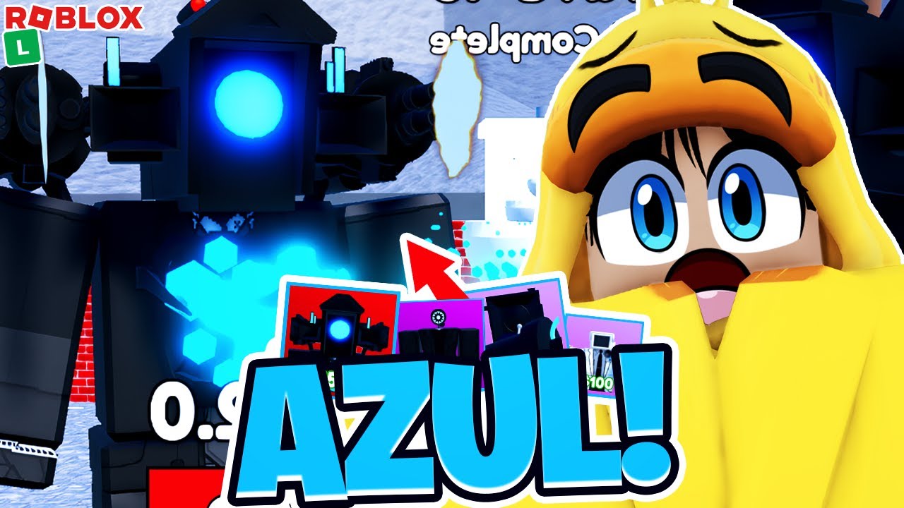 Só vale UNIDADES AZUIS no Toilet Tower Defense! - Roblox