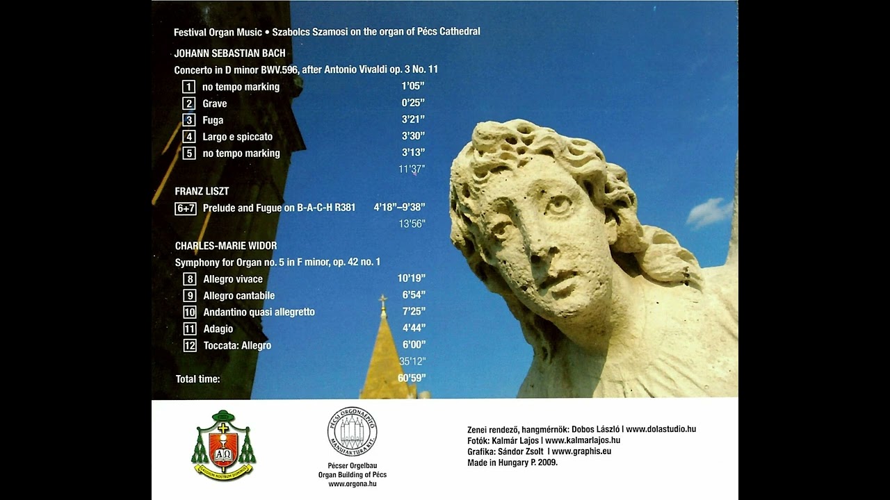 Szabolcs Szamosi - Festival Organ Music
