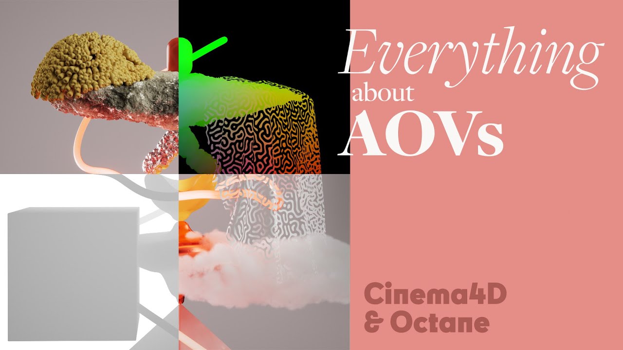 Cinema 4D Tutorial - AOVs Deep Dive (Octane)