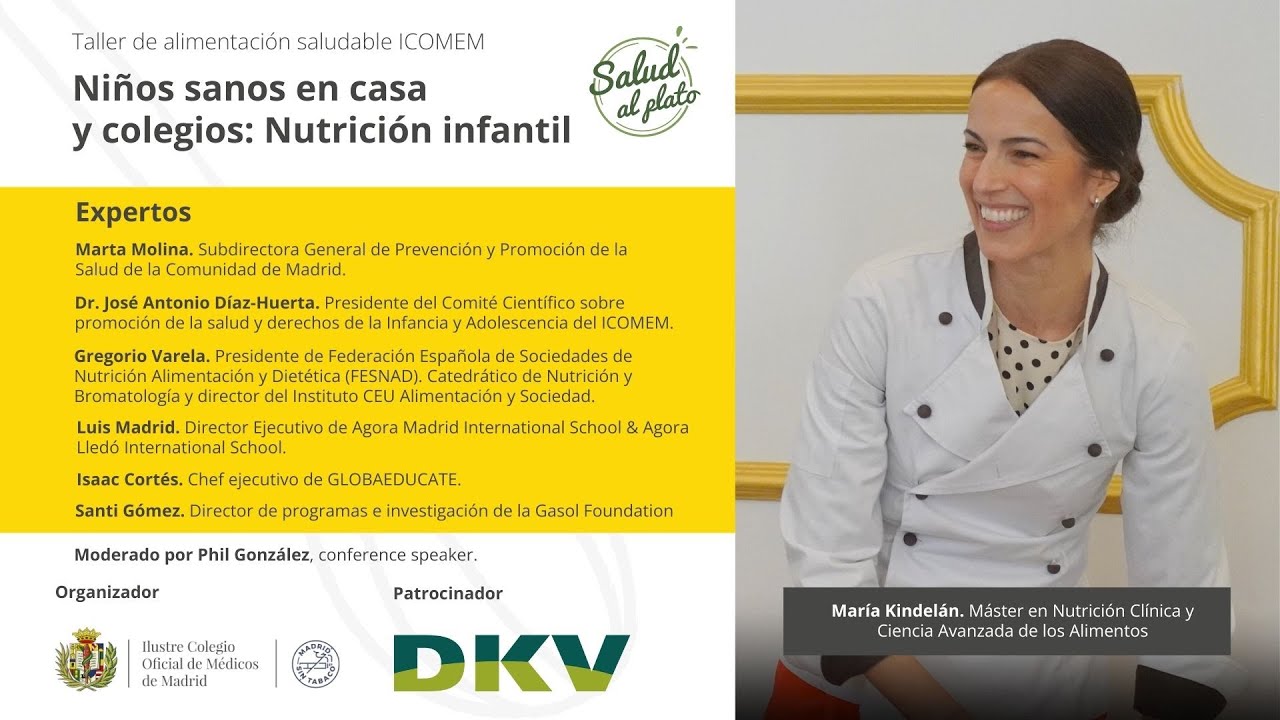 Salud al plato: Niños sanos en casa y en colegios: nutrición infantil