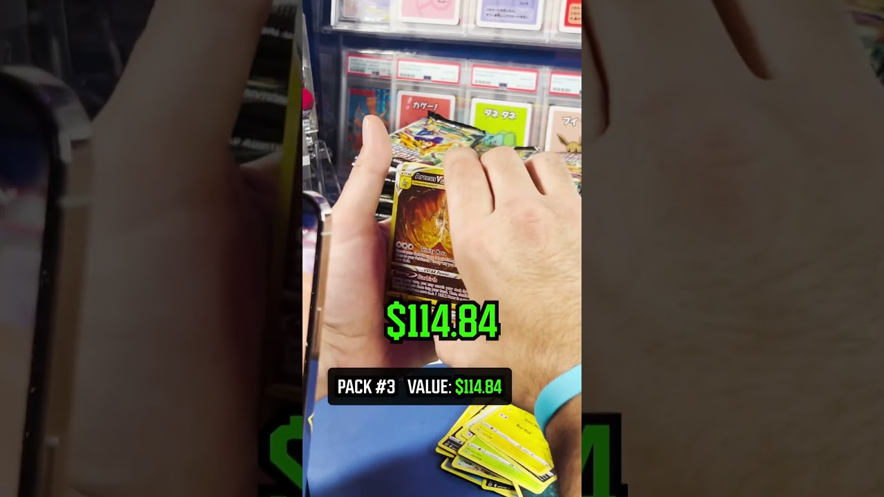BEST Crown Zenith pack opening EVER?! - 3 Golds in less than 50 packs 🤯 #packopening #pokemon