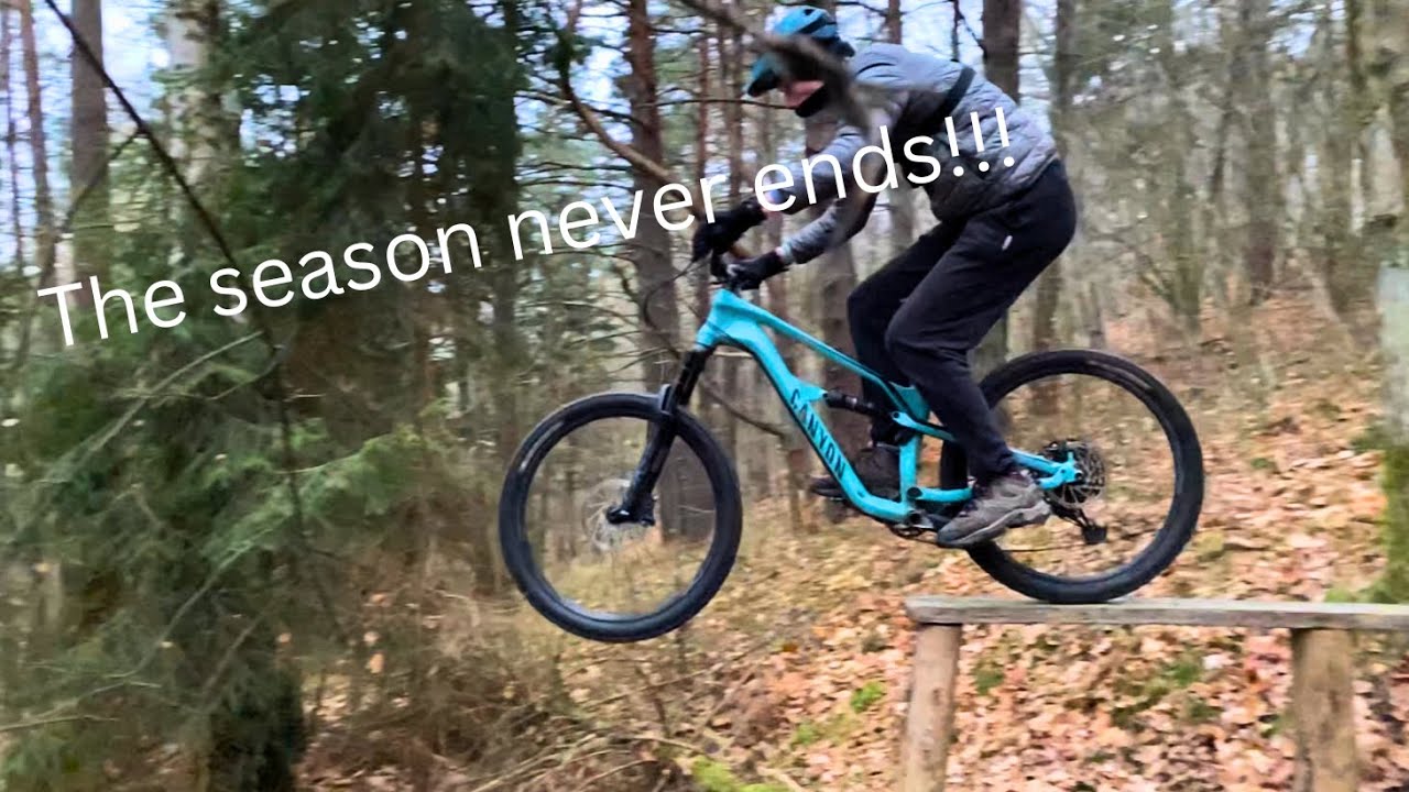 November MTB mashup from Klaipeda, Lithuania
