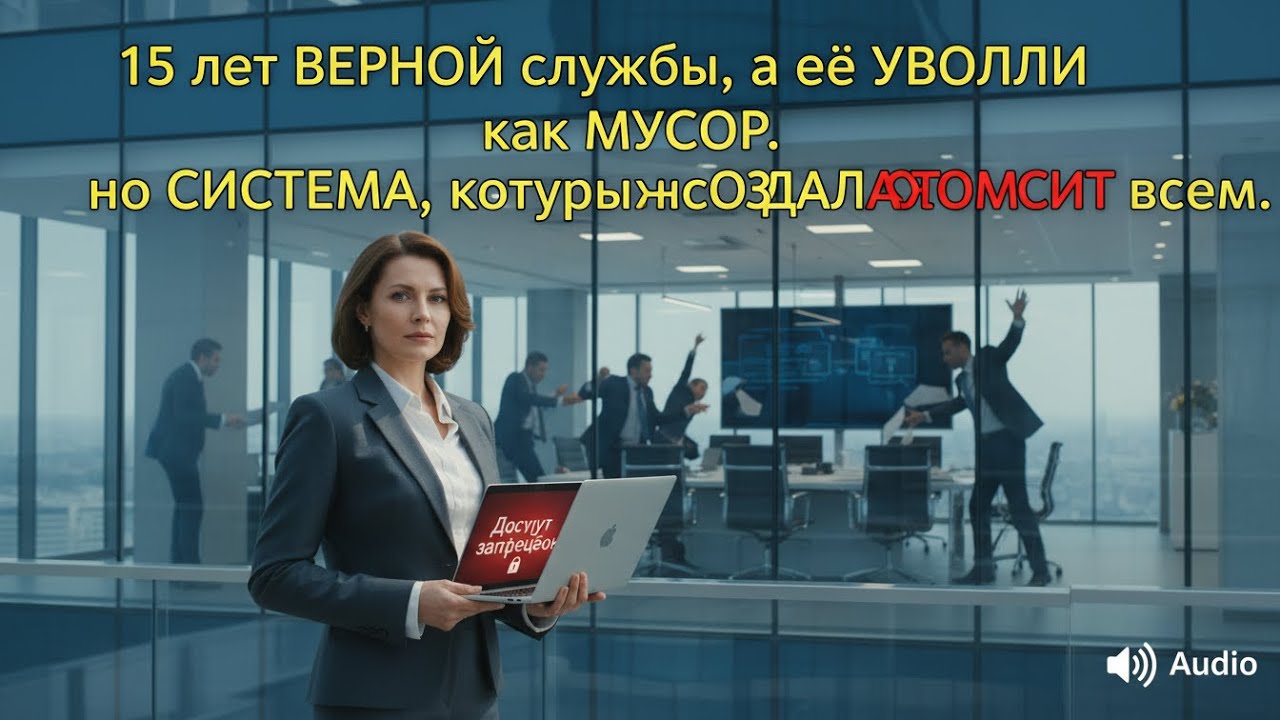 Уволена за 15 лет – и фирма в хаосе без её кода!