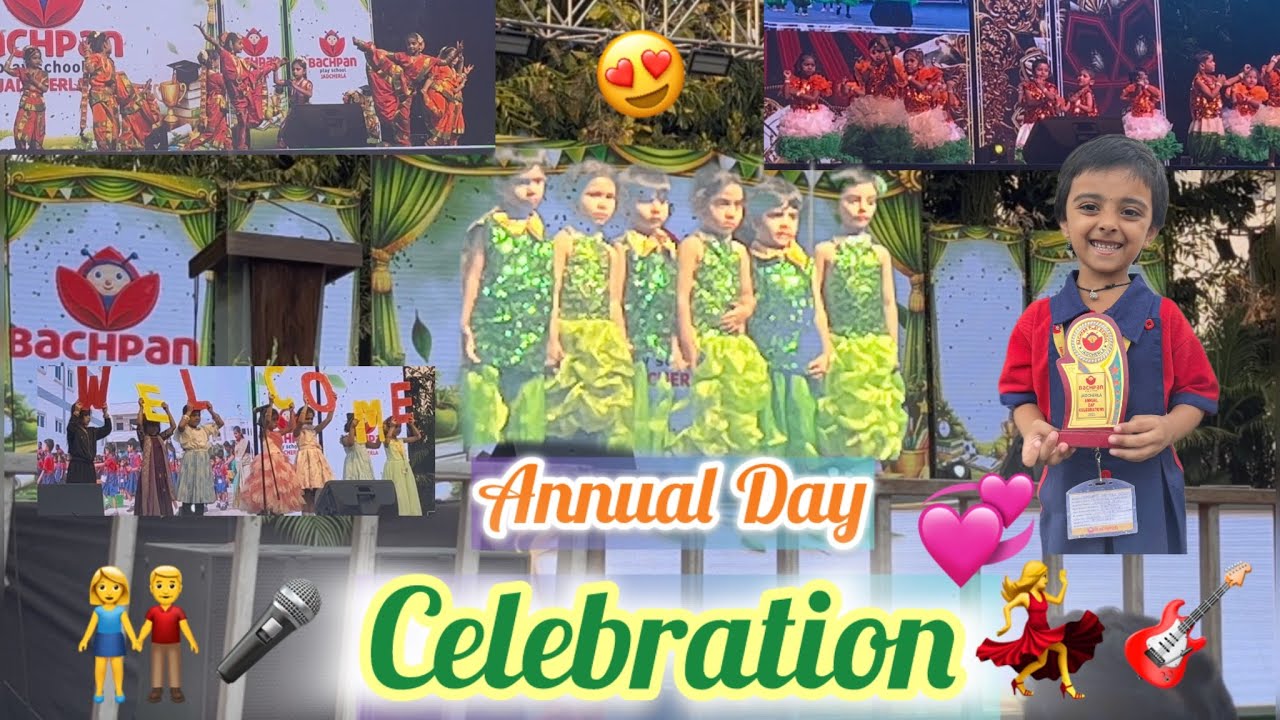 Proud Moment for Parents ❤️ School Annual Day Celebrations | Part-1
