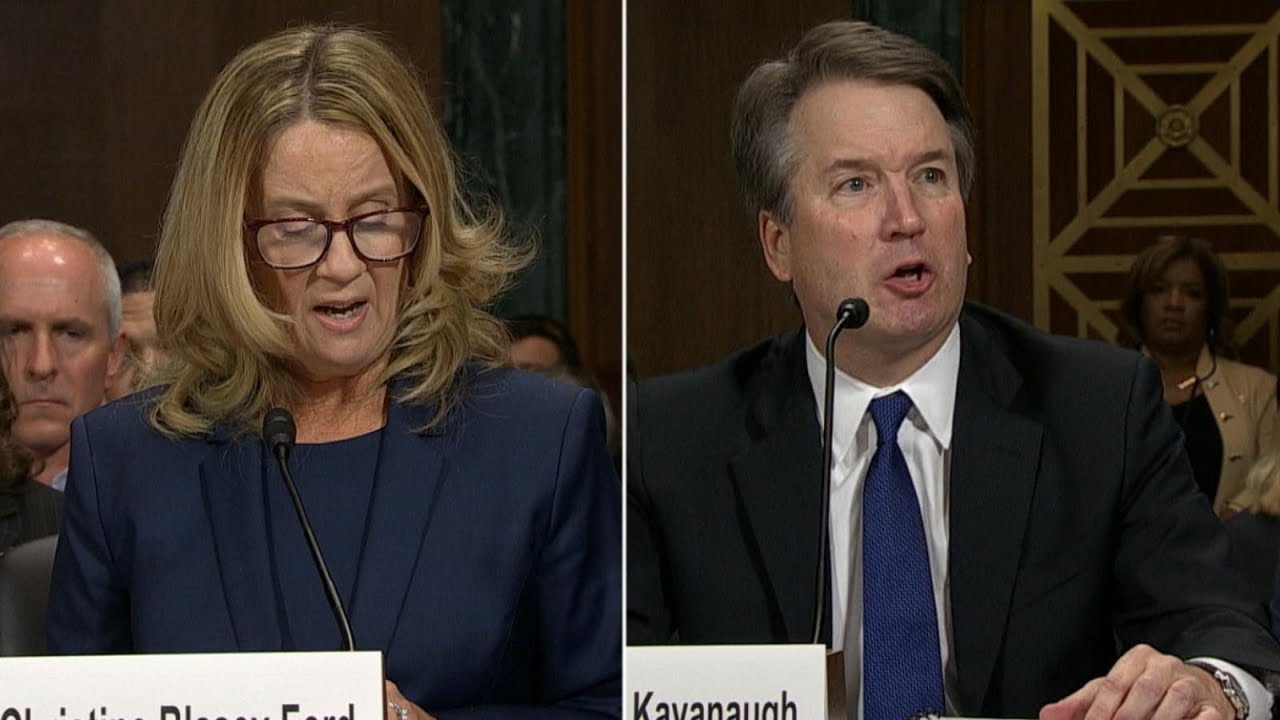 Brett Kavanaugh and Christine Blasey Ford testify in Supreme Court hearing