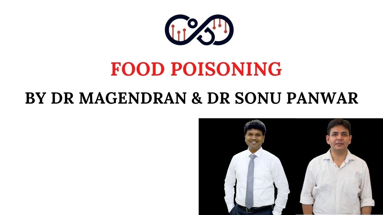 FOOD POISONING by Dr Magendran & Dr Sonu Panwar | various organisms & Toxins Causing Food Poisoning