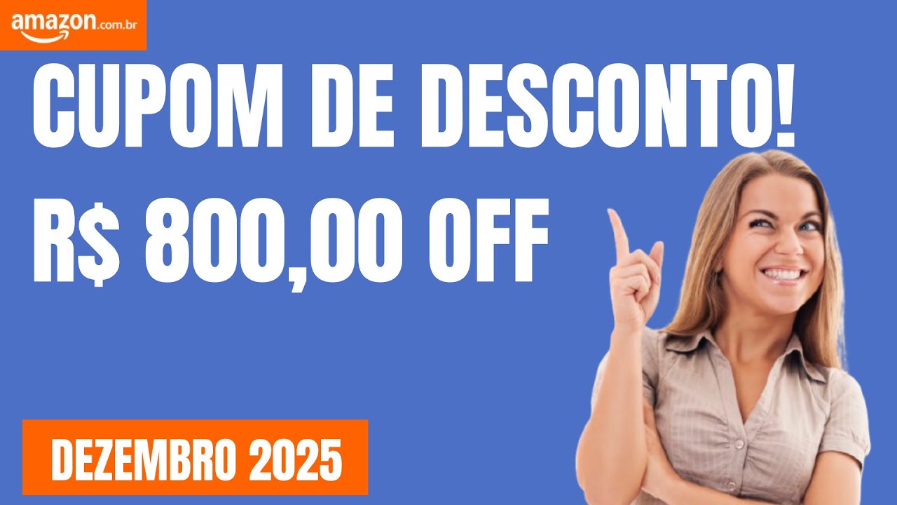 CUPOM AMAZON DEZEMBRO 2025 &Eacute; REAL! DESCONTO AMAZON HOJE NA PRIMEIRA COMPRA
