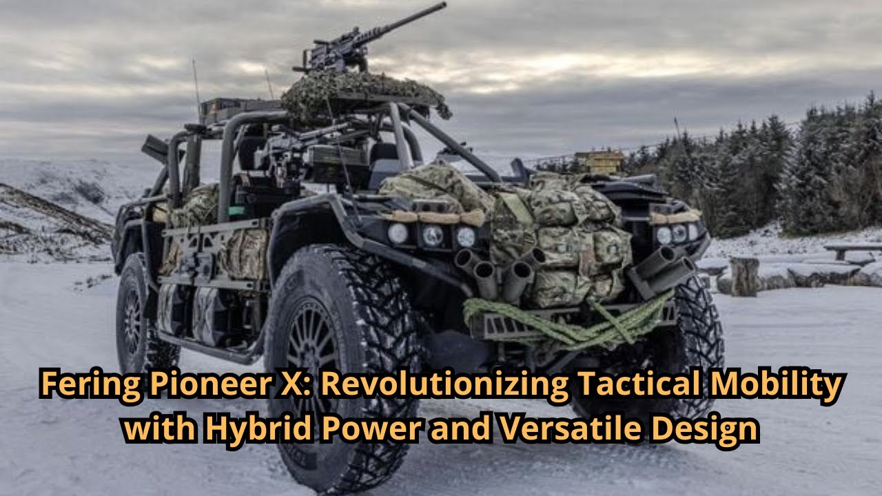 Fering Pioneer X Revolutionizing Tactical Mobility with Hybrid Power and Versatile Design