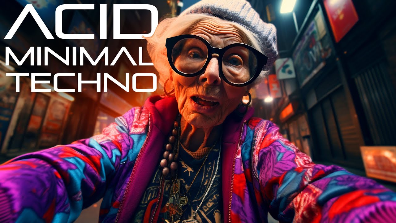 ACID MINIMAL TECHNO MIX 2024 | GRANDMA MIX | AI Generated Music