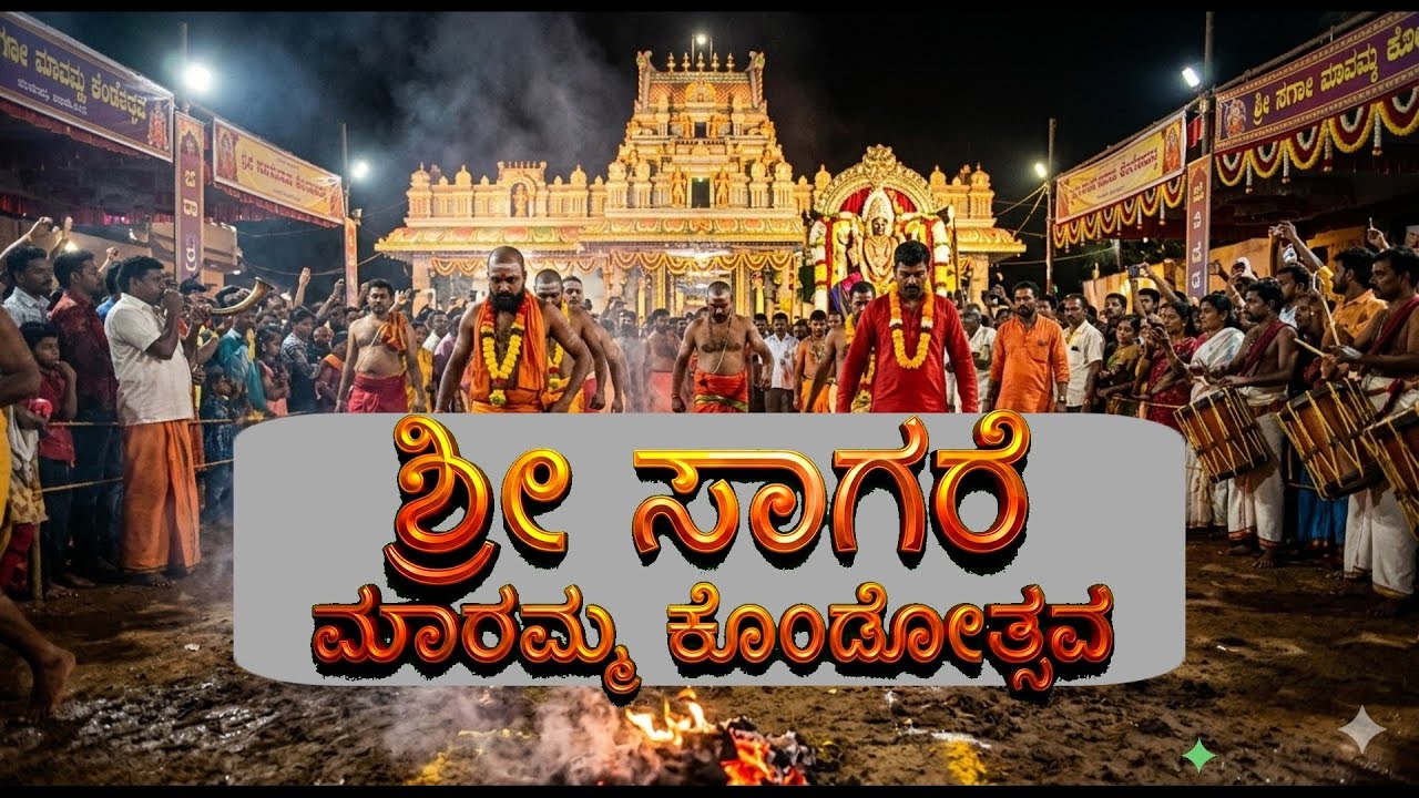 ಜಾತ್ರಾ ವೈಭವ: ಸಾಗರೆ ಮಾರಮ್ಮ ಕೊಂಡೋತ್ಸವ ಸ್ಪೆಷಲ್ | ಭಕ್ತಿಪರವಶರನ್ನಾಗಿಸುವ ಗಾಯನ | Sagare Maramma SongsKannada