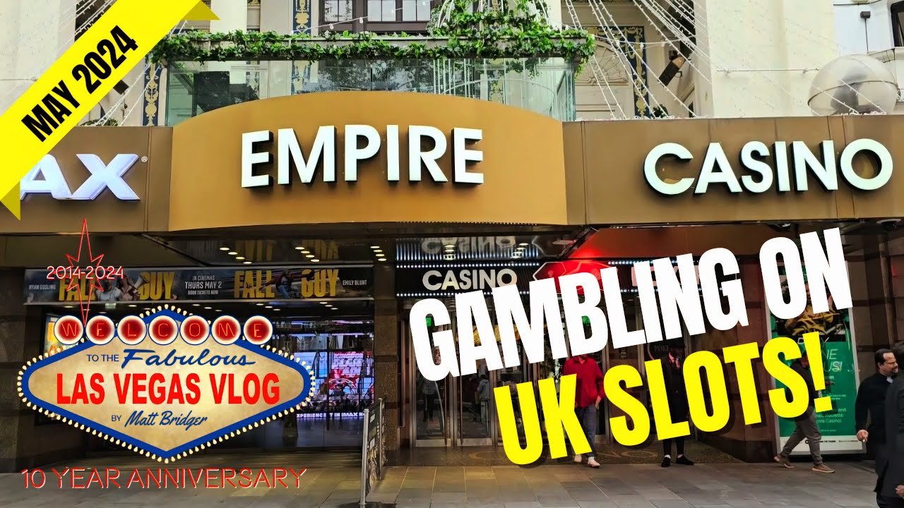 Gambling On UK Casino Slots At Rialto & Empire, London! £5 Max Bet Spins! (16th May 2024)