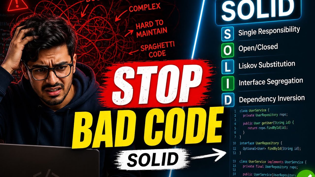 Принципы SOLID объяснены простым языком | Принципы проектирования Java | Принципы SOLID наконец-т...