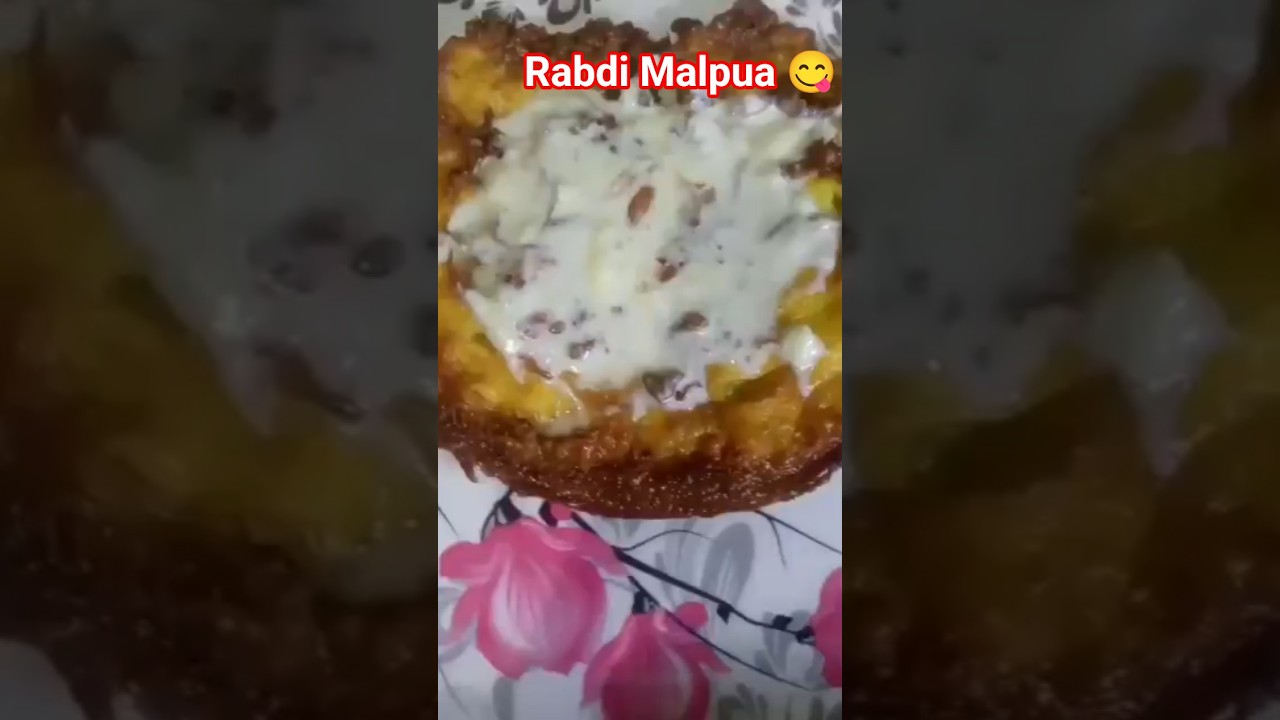 Ramadan special  Mohammad Ali Road famous recipe Rabdi Malpua  #rabdimalpua#food#cooking