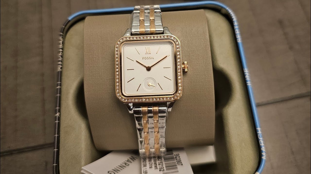 Fossil Colleen BQ3907 Women's Watch unboxing