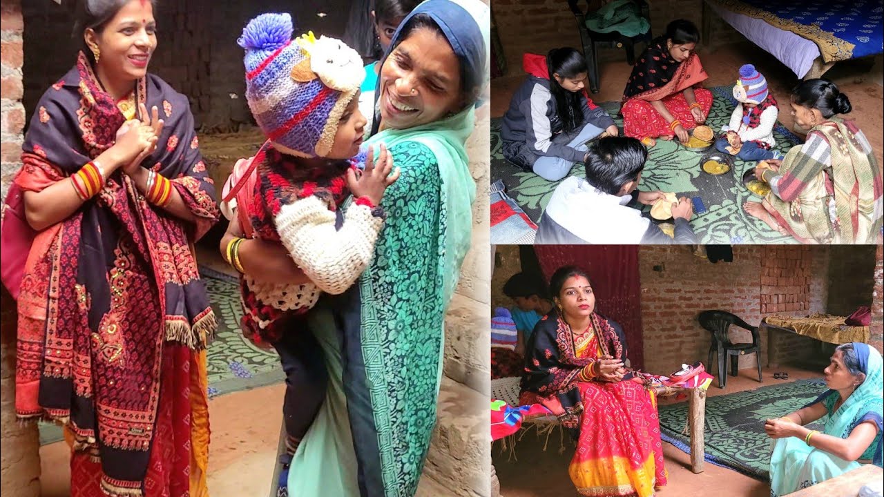 आज तों खुशी का ठिकाना ही न रहा😁पहुँच गई दीदी के घर#trevaling#mela#villagecooking#shoopingblogs