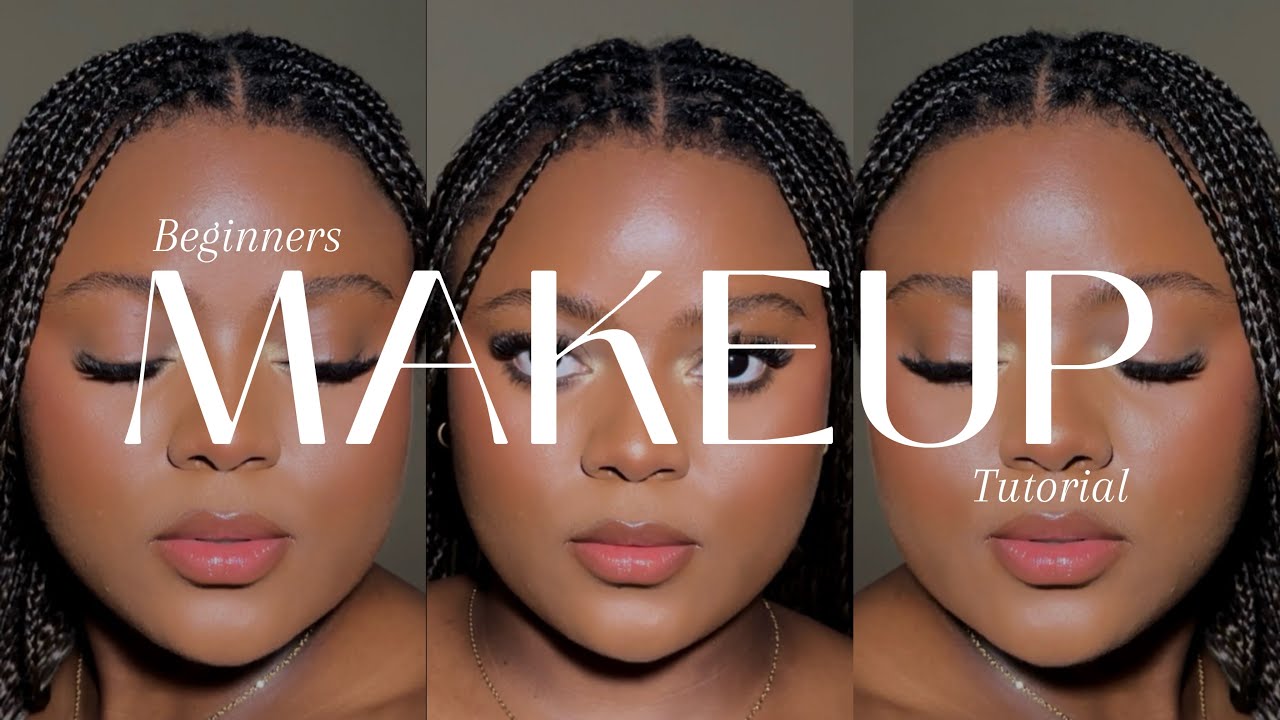 HOW I DO EASY, TOASTY, DEWY MAKEUP AS A BEGINNER | DRUGSTORE MAKEUP PRODUCTS | NOKUKHANYA MTHETHWA