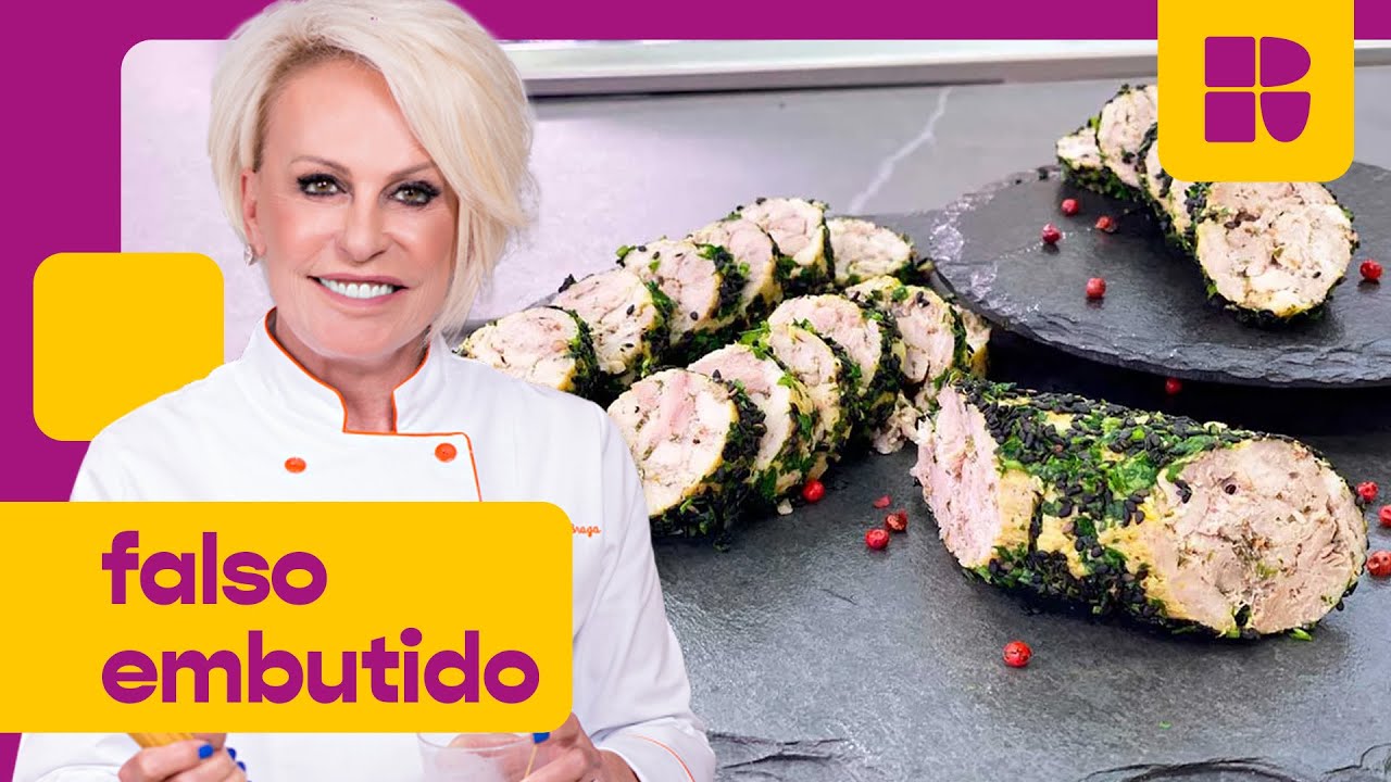 FALSO embutido com FRANGO e LOMBO SUÍNO! | Mais Você | Receitas