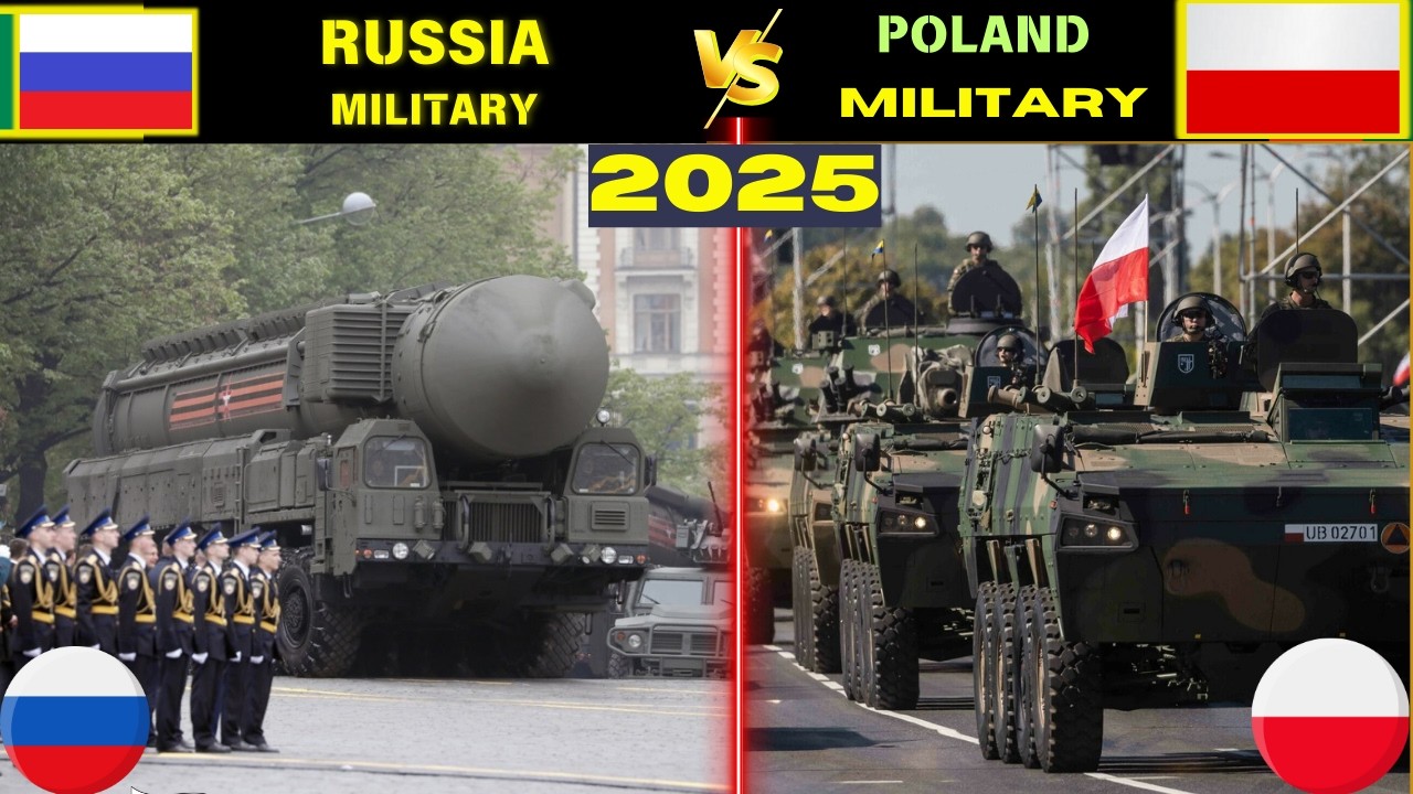 POLAND vs RUSSIA military power comparison 2025 \ russia vs poland military power | Russian drones?