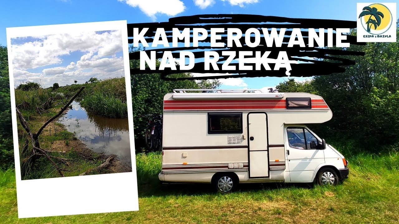 Kamperowanie nad rzeką. Wycieczka rowerowa do bunkra. Ślady bobrów.