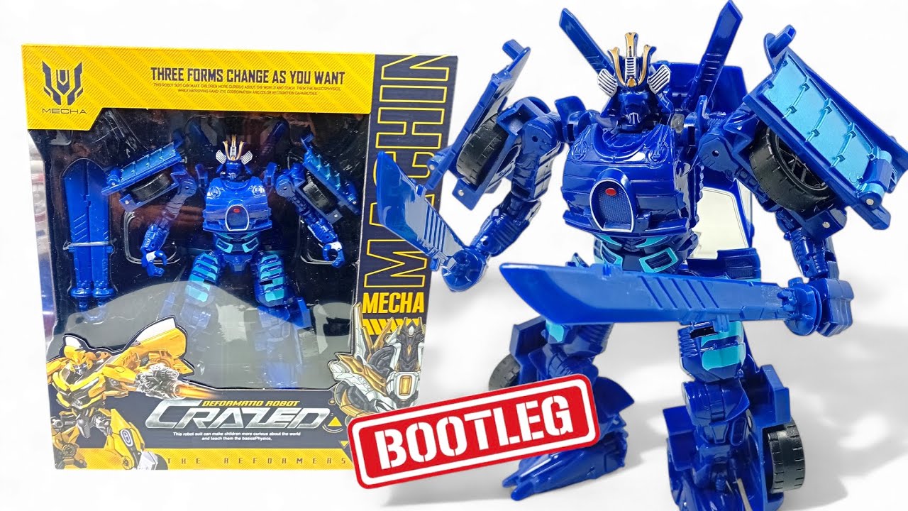 Transformers Drift Oversize Voyager AOE BOOTLEG KO Deformation Crazed Unboxing | Victron