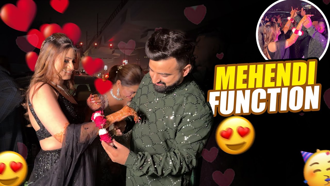 MEHENDI FUNCTION 😍 | Finally We’re Getting Married💍| WEDDING VLOG NO. 4