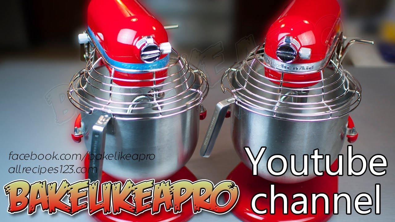 Обзор коммерческого стационарного миксера Kitchenaid