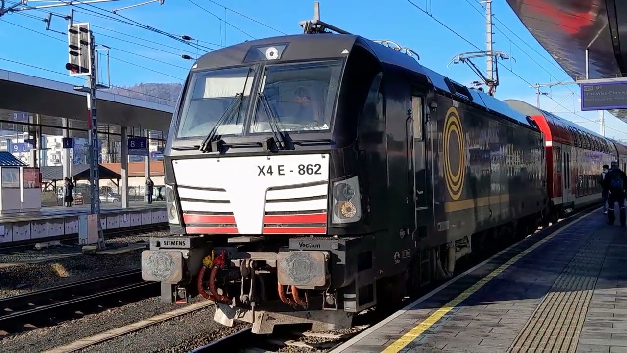 GKB, S Bahn wird bereitgestellt, Graz Hauptbahnhof, Steiermark, Austria 