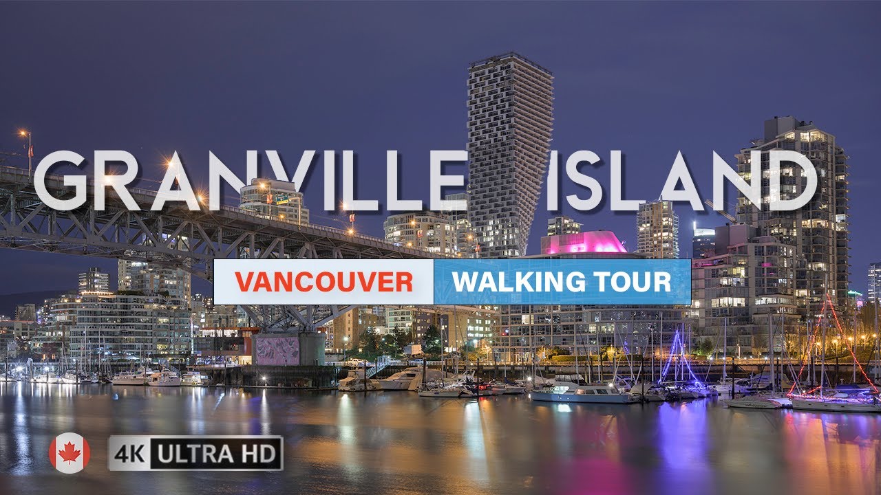 🇨🇦 [4K] The Best Place to Visit in Vancouver | Granville Island Walking Tour | Giants OsGemeos