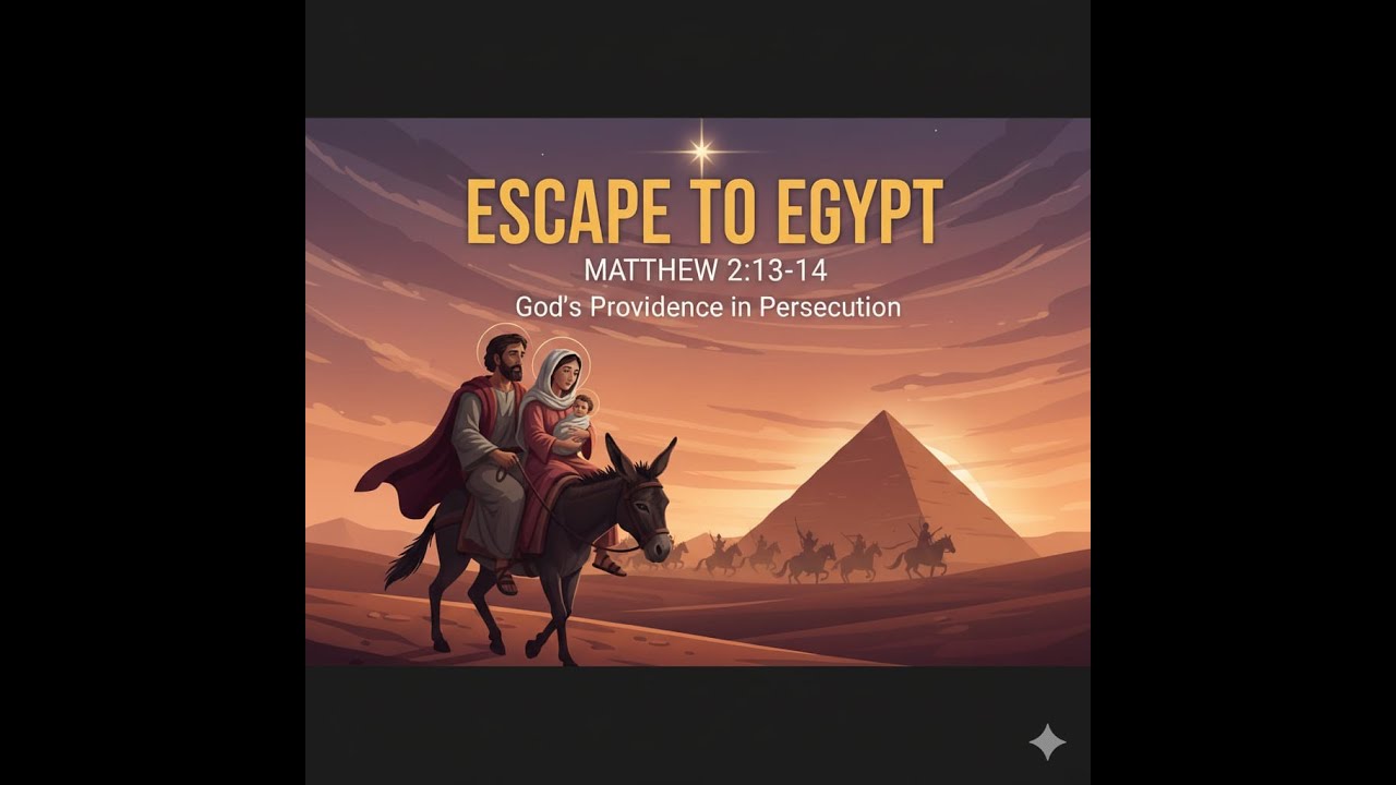 Escape To Egypt By Pastor Emmanuel Aslam