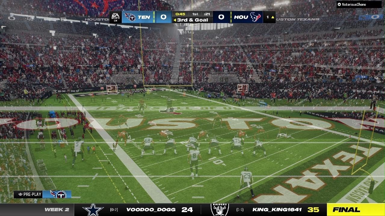 Madden NFL 24 beating chance