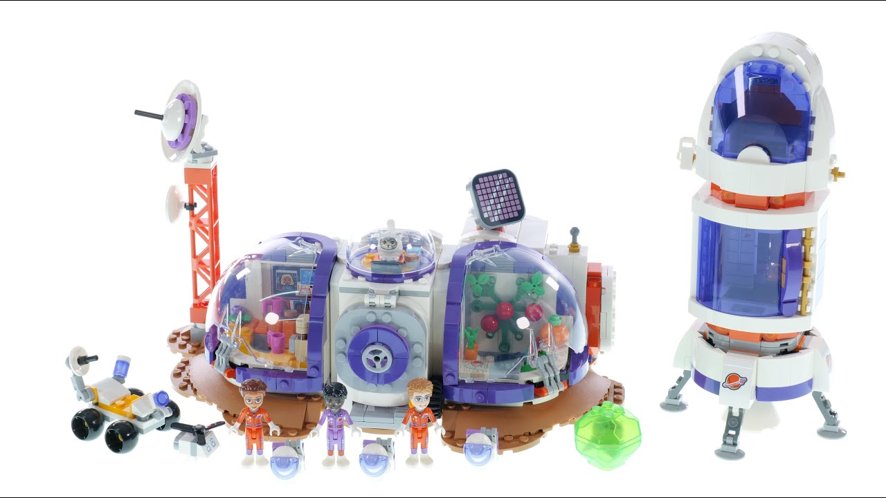 LEGO Mars Raumbasis mit Rakete – LEGO Friends 42605 Speed Build
